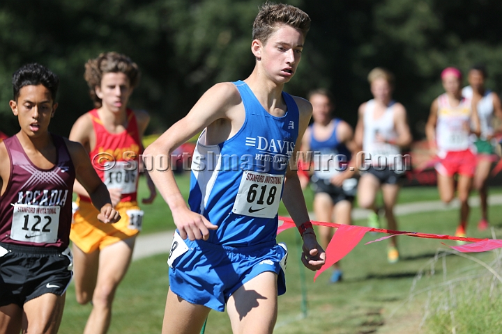 2015SIxcHSSeeded-016.JPG - 2015 Stanford Cross Country Invitational, September 26, Stanford Golf Course, Stanford, California.